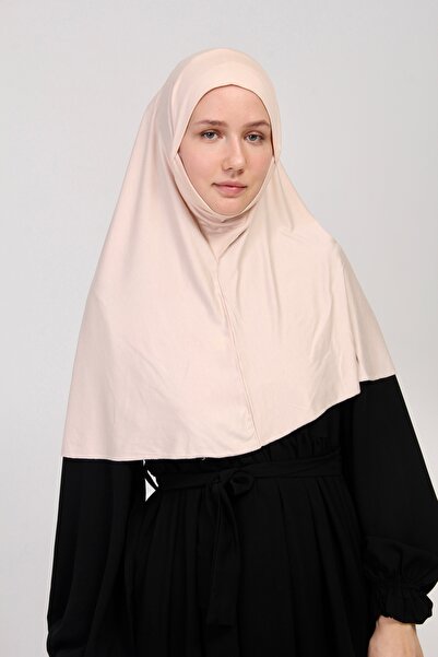 manolyaşal islamic hijab وشاح عملي مع مسحوق سوفليه عمامة جاهز بدون حجاب