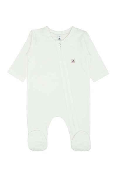 Jrmori Neck Zippered Basic Jumpsuit