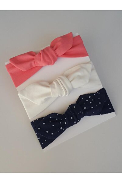 swan butik مجموعة إبزيم باندانا للفتيات الصغيرات مكونة من 3 قطع باللون الأزرق...