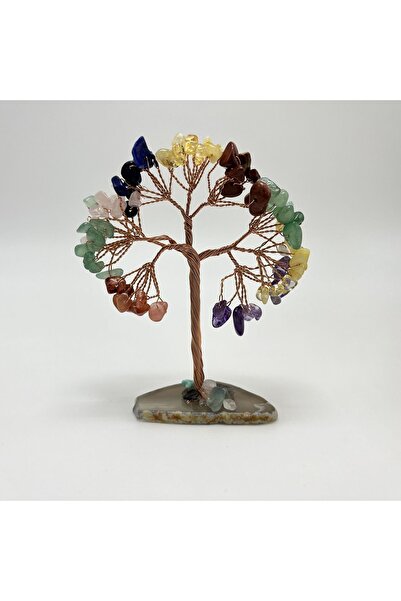 YILDIZ DOĞAL TAŞ Çakra Doğal Taş Ağaç