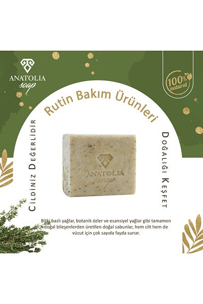 Anatolia Soap Thyme Soap Cleans Pores on the Skin