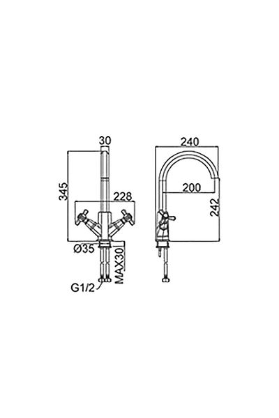 Newarc HEXA SINK BATTERY