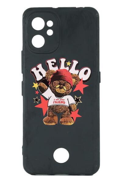 Reeder S19 Max Pro Baskılı Ve Kamera Korumalı Siyah Renk Silikon Kılıf