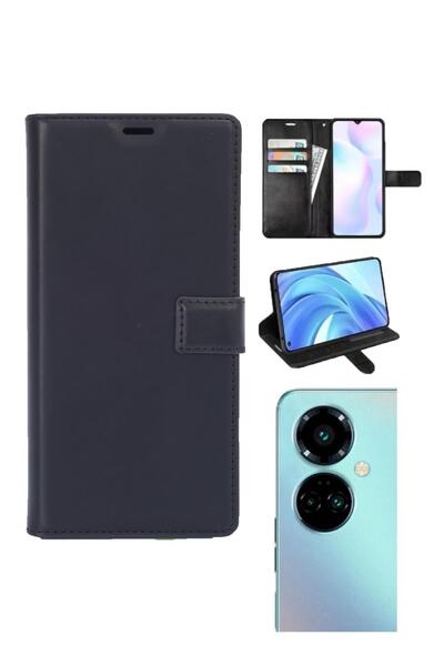 TECNO Camon 19 Pro Uyumlu Kamera Korumalı Cüzdanlı Ve Kapaklı Kılıf
