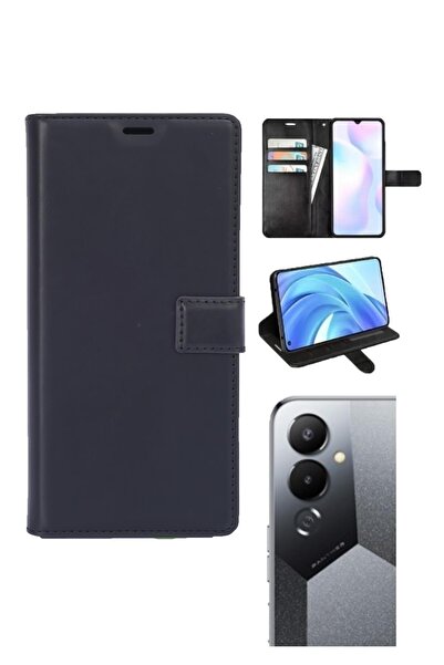 TECNO Pova 4 Uyumlu Kamera Korumalı Cüzdanlı Ve Kapaklı Kılıf