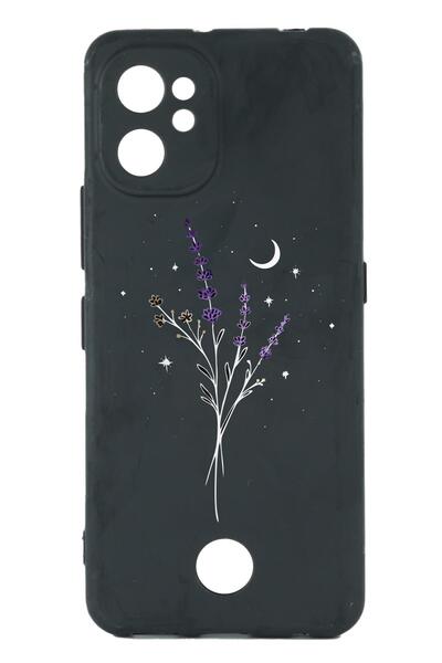 Reeder S19 Max Pro Baskılı Ve Kamera Korumalı Siyah Renk Silikon Kılıf