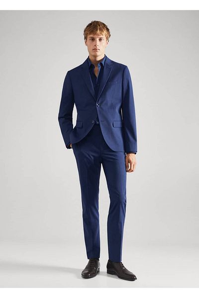 MANGO Man Super Slim Fit Blazer Jacket