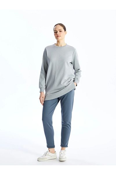LC Waikiki Γυναικεία ίσια φούτερ LCW Modest με ελαστική μέση