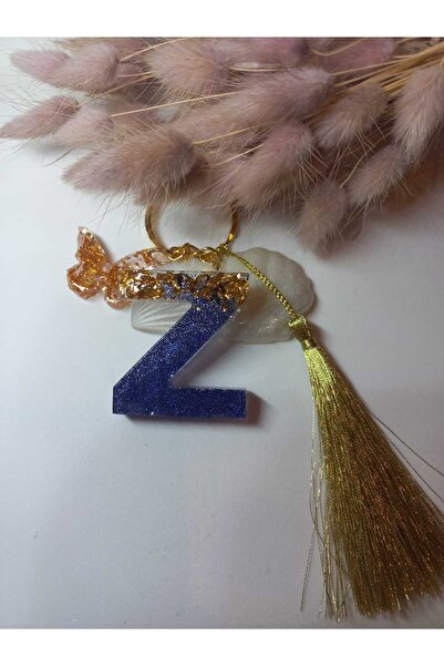 demirbasavm سلسلة مفاتيح إيبوكسي Z مصنوعة يدويًا