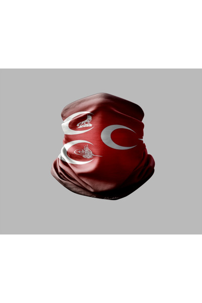 Buffalo Unisex Outdoor Buff Mask - Neck Collar Biker Bandana with Turkish Fla...