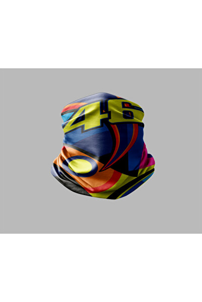 Buffalo Motorcycle Designed Biker Buff Mask Outdoor Neck Collar Unisex Bandana