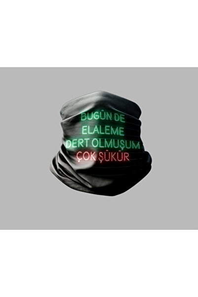 Buffalo باندانا للجنسين للاستخدام الخارجي - تصميم حروف جدارية، قناع راكب الدر...