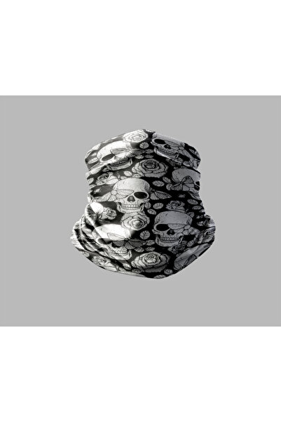 Buffalo قناع راكب الدراجة النارية بتصميم جمجمة للرقبة في الهواء الطلق للجنسين