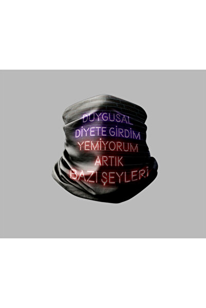 Buffalo قناع راكب الدراجة النارية بتصميم حروف جدارية، طوق رقبة خارجي للجنسين،...