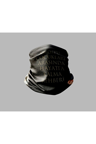 Buffalo باندانا للجنسين للاستخدام الخارجي - تصميم حروف جدارية، قناع راكب الدر...