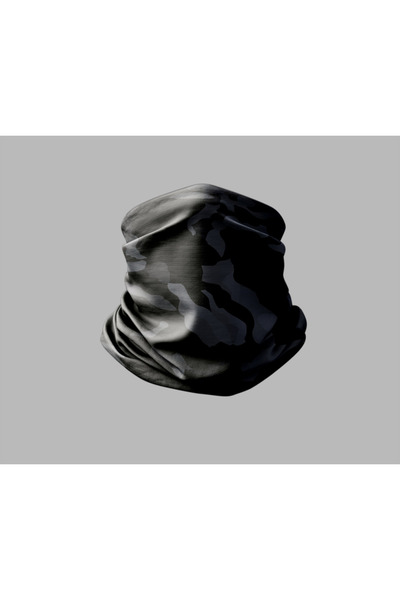 Buffalo Kamuflaj Tasarımlı Motorcu Buff Maske Outdoor Boyunluk Unisex Bandana