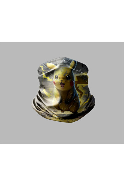 Buffalo Pokemon Designed Unisex Outdoor Bandana - Biker Buff Mask, Neck Collar