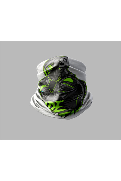 Buffalo Motorsiklet Tasarımlı Motorcu Buff Maske Outdoor Boyunluk Unisex Bandana