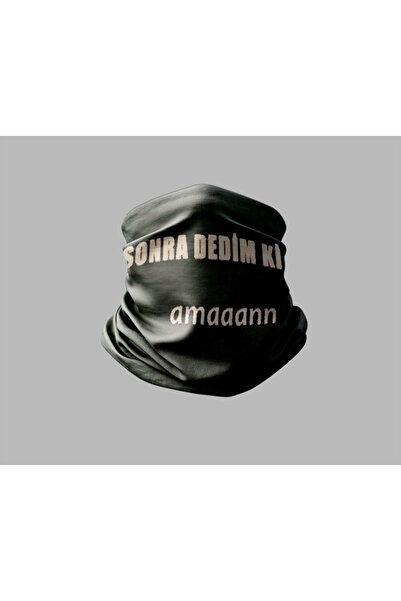 Buffalo Biker Buff Mask Outdoor Neck Collar Unisex Bandana with Wall Letterin...