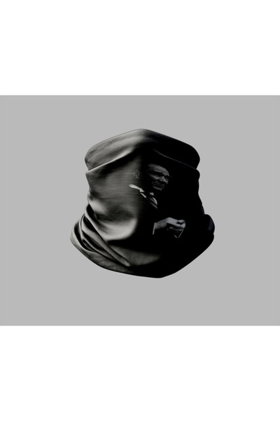 Buffalo Ataturk Designed Unisex Outdoor Bandana - Biker Buff Mask, Neck Collar