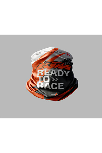 Buffalo Motorcycle Designed Biker Buff Mask Outdoor Neck Collar Unisex Bandana