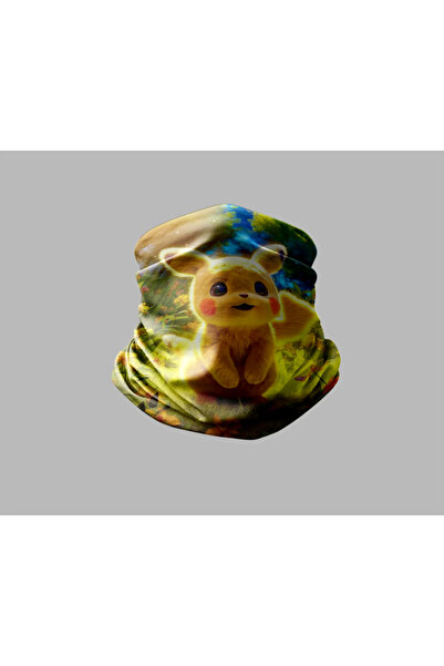 Buffalo باندانا للجنسين بتصميم بوكيمون للاستخدام الخارجي - قناع بايكر بوف، طو...