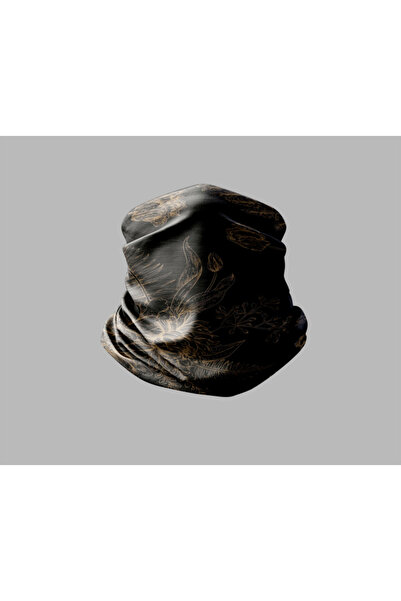 Buffalo Unisex Outdoor Neck Collar Bandana - Marbling Art Design, Biker Buff ...