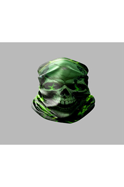 Buffalo Unisex Outdoor Buff Mask - Skull Design, Neck Collar Biker Bandana