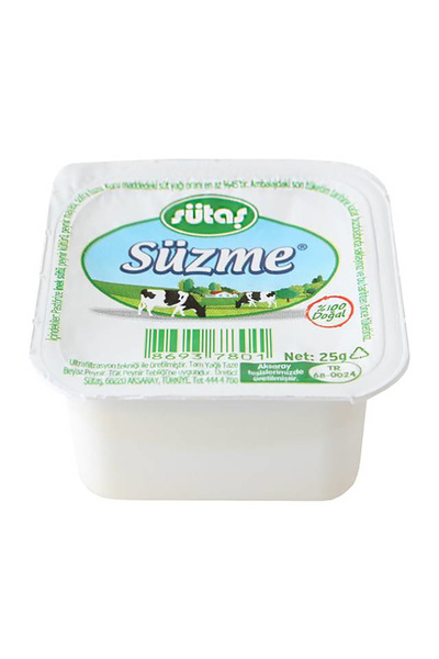 Sütaş Süzme Peynir Kutu Kutu 25 Gram X 72 Adet