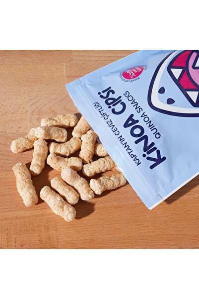 Kaptan`ın Ceviz Çiftliği Glütensiz Vegan Sağlıklı Atıştırmalık Kinoa Cipsi X 6 Adet Avantajlı Paket