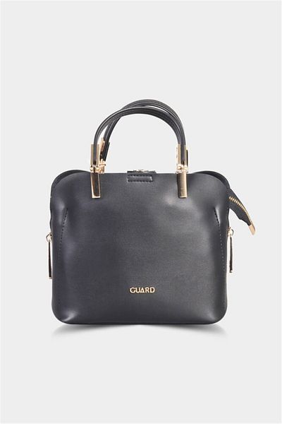 GUARD Black Gold Colored Bag for Women