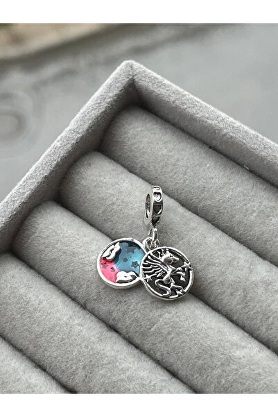 asaf unicorn aura charm / gümüş kaplama