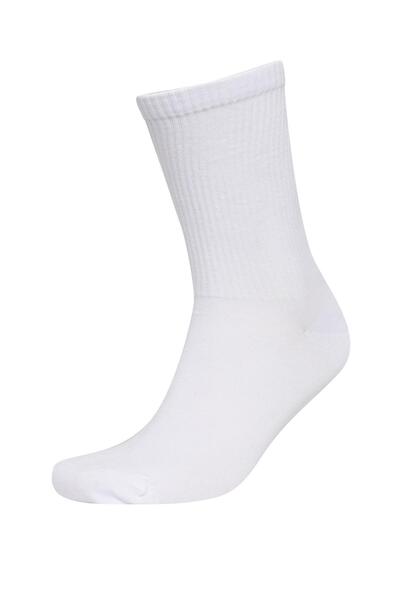 DeFacto Men's Seamless 2-Piece Bamboo Long Socks C1802axns