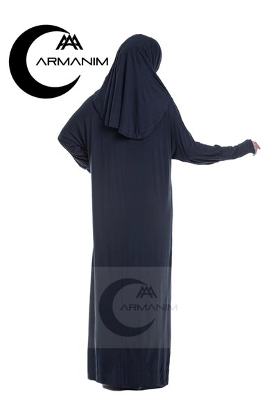 IYDGAH My Armanim one-piece islamic Dress multi-purpose Easy-to-Use with Headscarf prayer dress