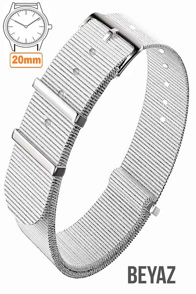 COBRA 20mm Fossil-Welder-Casio-Seiko-Omega-Armani Watch Compatible Nato Textile Fabric Watch Band NTTEK20