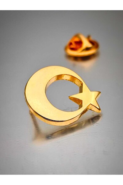 YÖRÜK TASARIM Ay Yıldız Yaka Rozeti Atın Kaplama