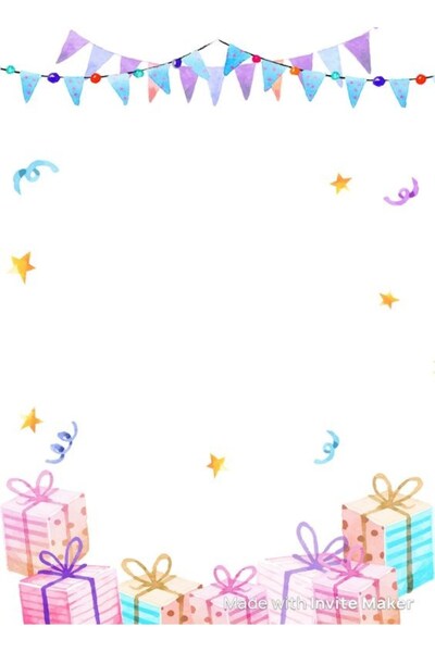 Emtory Home D7 Doğum Günü Tebrik Kartı 25 Adet - Kuşe Kart - 10x15cm - Çok Am...