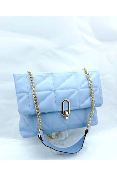 RJT Geantă de umăr Baby Blue pentru femei