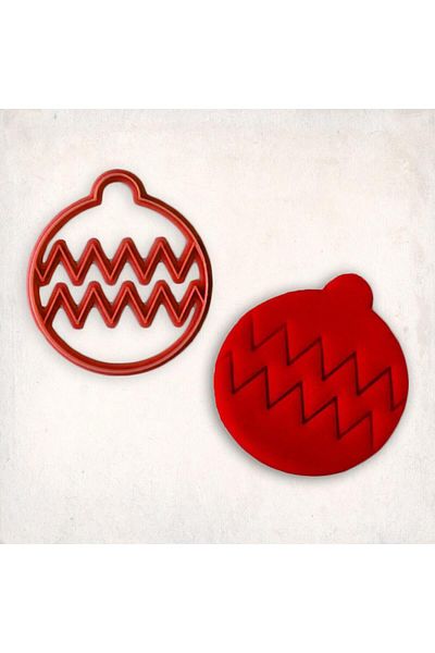 Butedo New Year's Styling Ornament Cookie Mold - Kopat