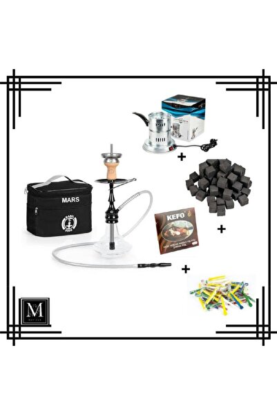 Babil2006 Babil 2006 Mars Nargile Takımı Full Set + Ocak+Kömür+Folyo+Sipsi