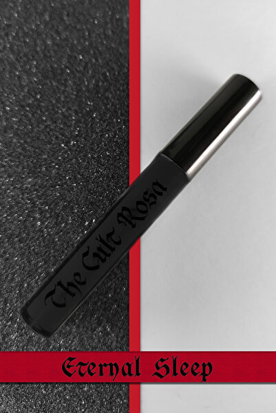 The Cult Rosa Eternal Sleep - Liplaster - Black Matte Vegan Liquid Lipstick - Vegan Mat Siyah Likit Ruj - 3ML