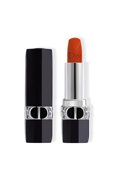 Dior Rouge Dior- 16 Saate Kadar Etkili Nar Çiçeği Özlü Mat Metalik Kadife Saten Bitişli Ruj
