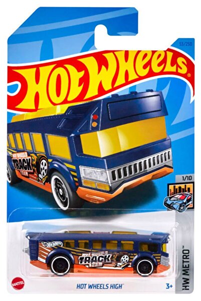 HOT WHEELS Tekli Arabalar Hot Wheels High Otobüs