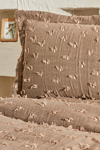 Karaca Home Mary Çift Kişilik Yatak Örtüsü Takımı Latte