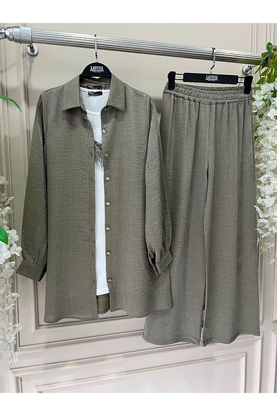 YEDİLALE CREPE PANT SET