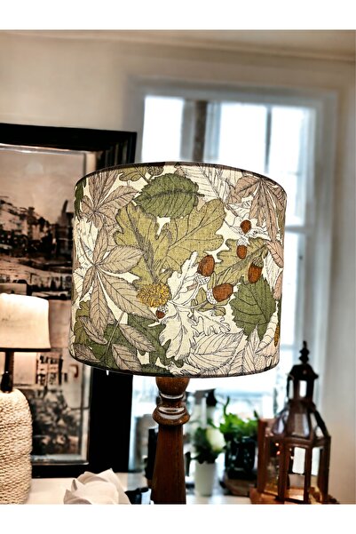 abonjur Abajur Başlığı renkli EL YAPIMI((40 çap 30yükseklik Silindir Şapka yü...