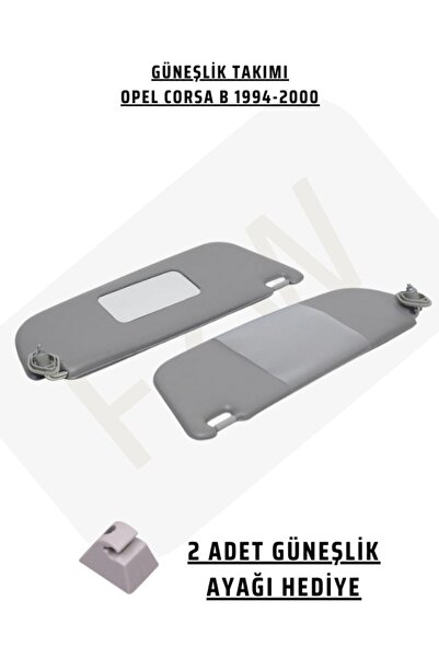 FZW ΣΕΤ ΕΣΩΤΕΡΙΚΩΝ ΑΝΤΗΛΙΑΚΩΝ ΣΚΙΑΔΙΩΝ CORSA B (2 ΤΕΜΑΧΙΑ ΒΑΣΕΙΣ) Συμβατό με ...