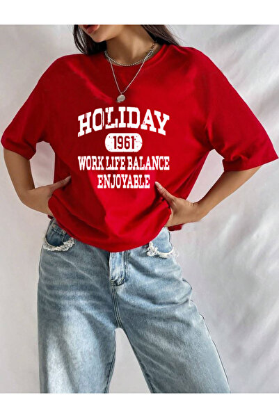 Medinenur Unisex Holiday Printed T-shirt