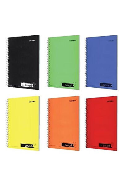 ÇINAR DEFTER çınar Im Smart A4 40 ورقة غطاء بلاستيكي حلزوني 4 خطوط + 4 مربعات
