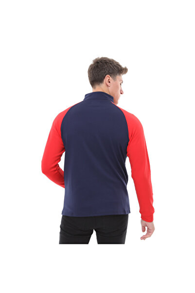 raru DEXTER DARK BLUE - Πλήρες μπλουζάκι με φερμουάρ